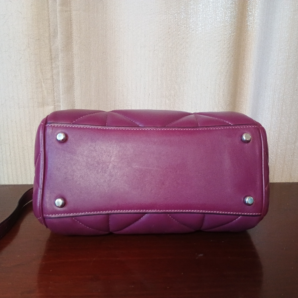 Coach Rowan Satchel With Puffy Quilting - Picture 6 of 7
